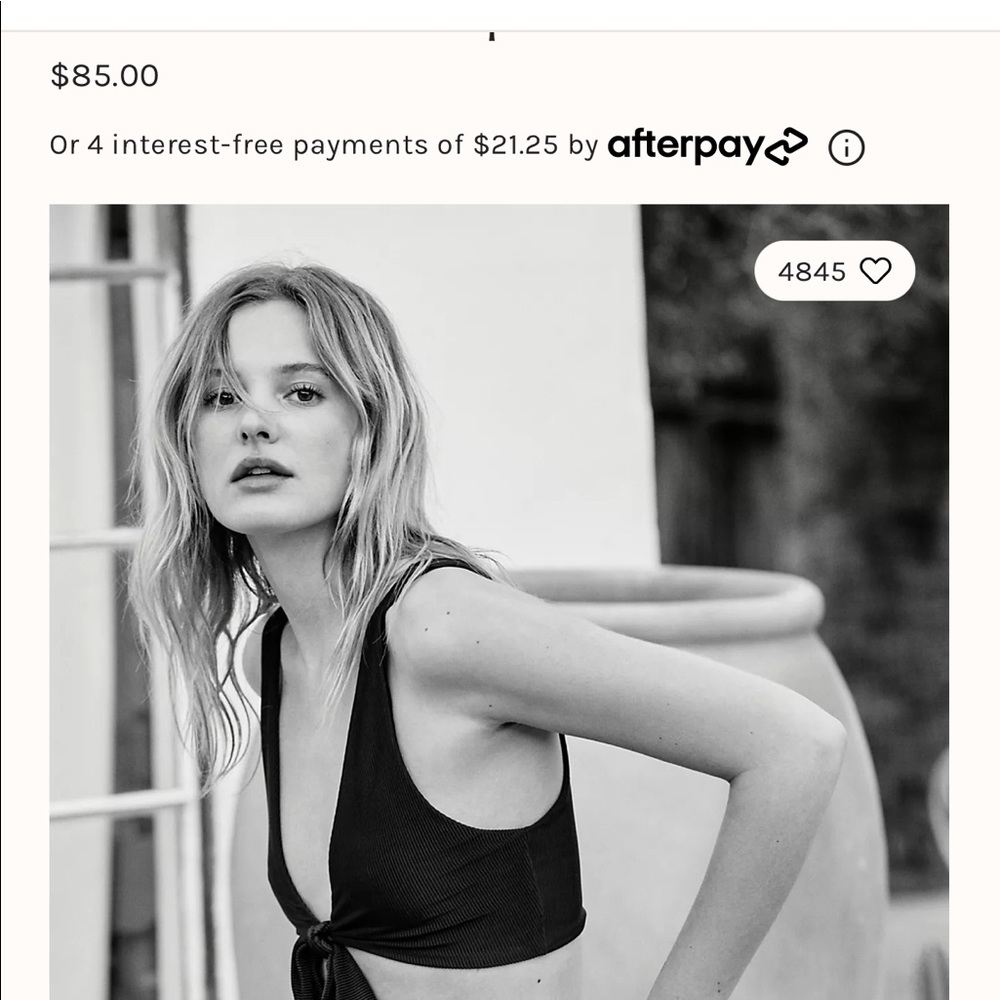 Rib Dallas Bikini Top from Free People